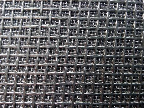 Plain weave sintered wire mesh filter panel